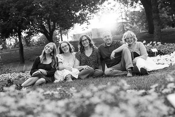McElwain Family b&w 0110