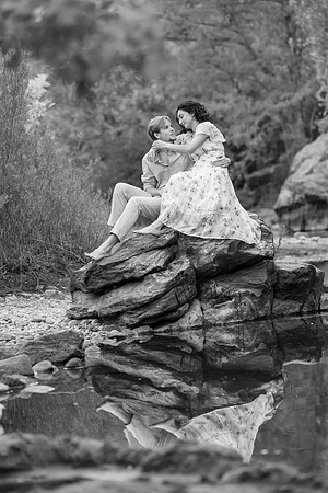Jeremiah & Ila b&w 0126