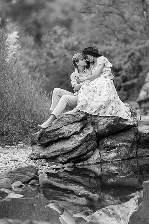 Jeremiah & Ila b&w 0127