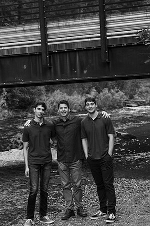 Parker Family_bw 0112